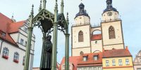 Lutherdenkmal in Wittenberg Lutherdenkmal in Wittenberg